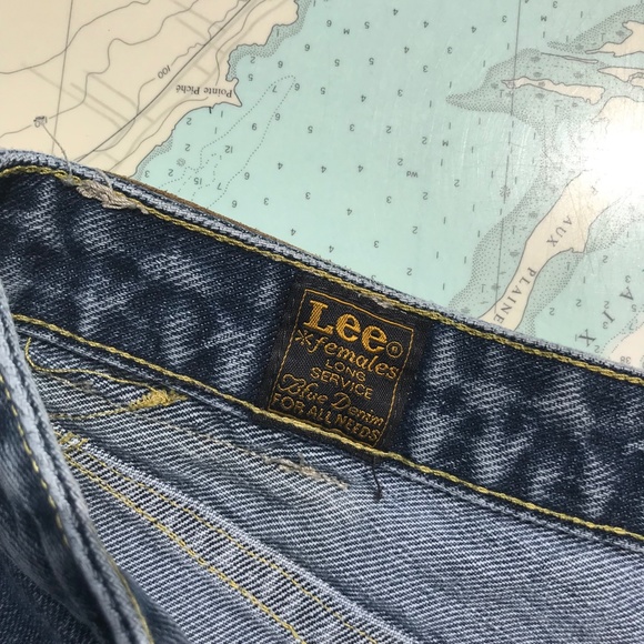 Vintage Lee Long Service Jeans - Picture 6 of 7